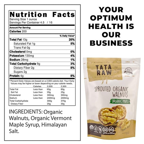 SPROUTED ORGANIC MAPLE WALNUTS