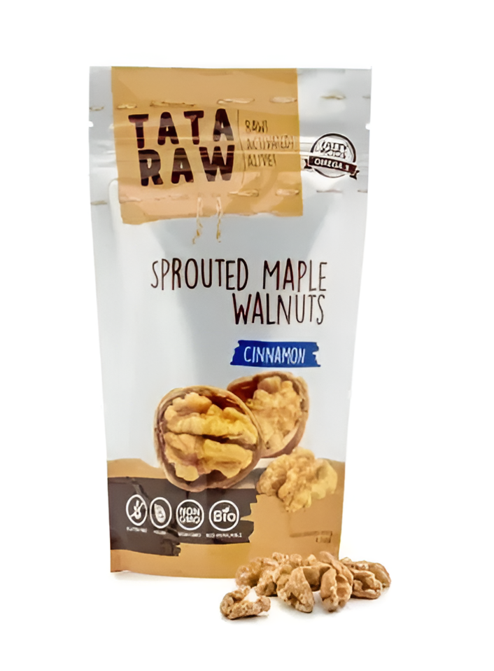 SPROUTED ORGANIC WALNUTS - CINNAMON