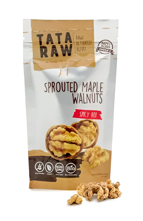 SPROUTED ORGANIC WALNUTS - SPICY HOT